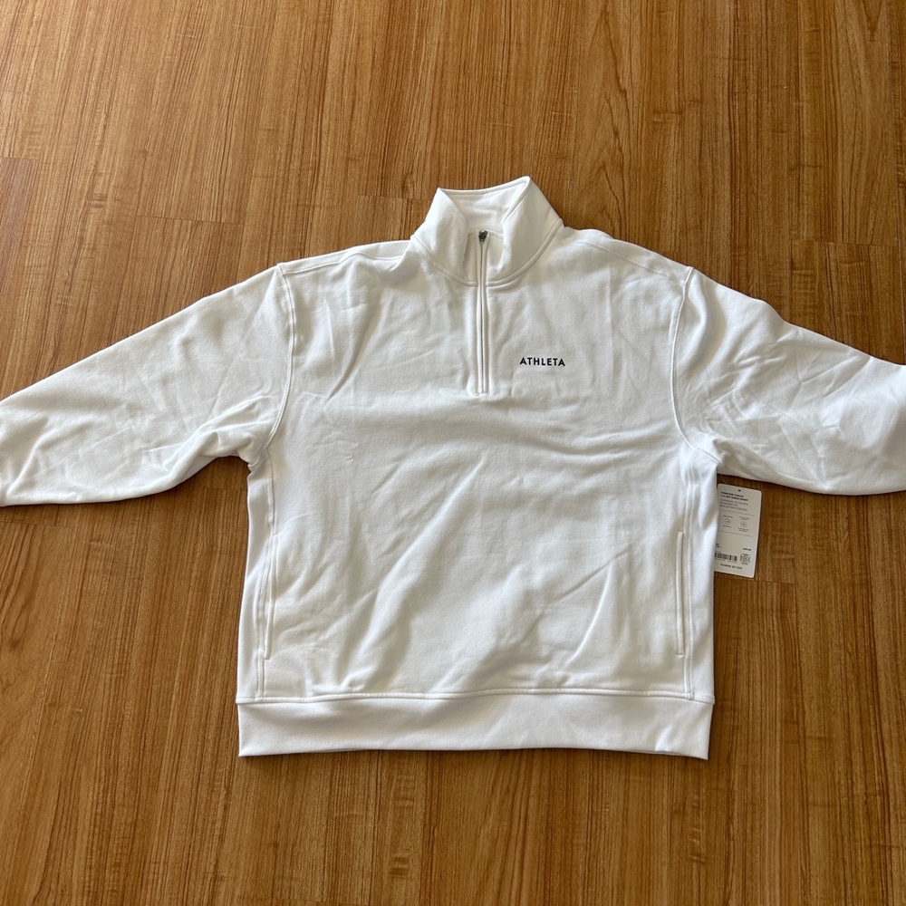 Athleta women White Sweater